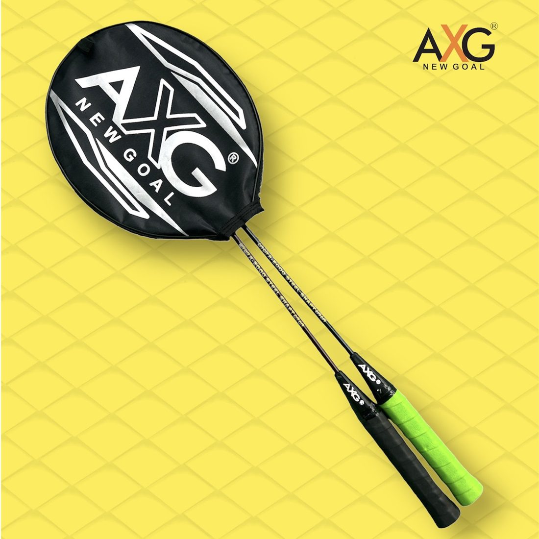 alt="AXG New Goal A2000 Badminton Racquets"