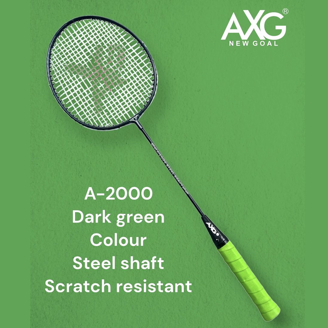 alt="AXG New Goal A2000 Badminton Racquets"