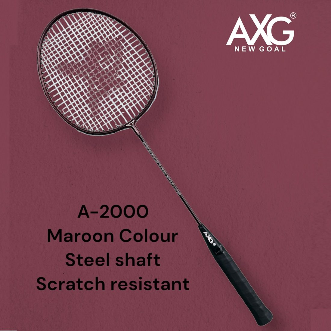 alt="AXG New Goal A2000 Badminton Racquets"