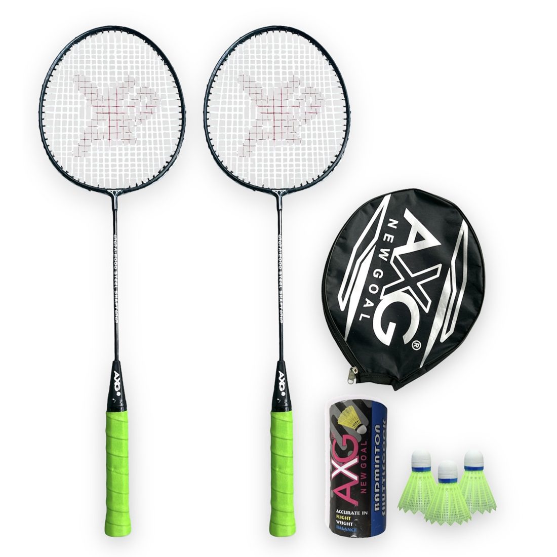 alt="AXG New Goal A2000 Badminton Set"