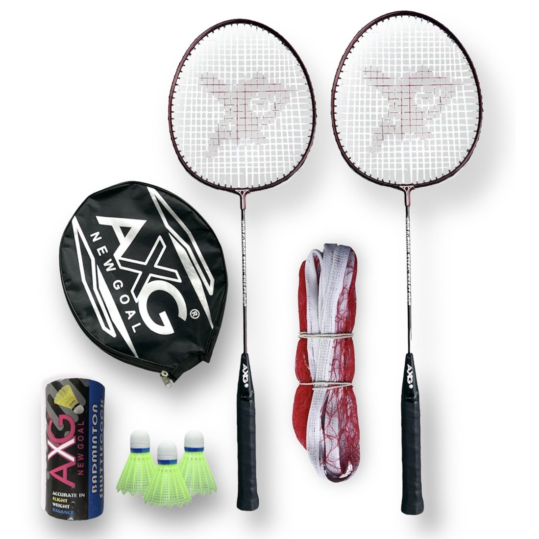 alt="AXG New Goal A2000 Badminton Set"