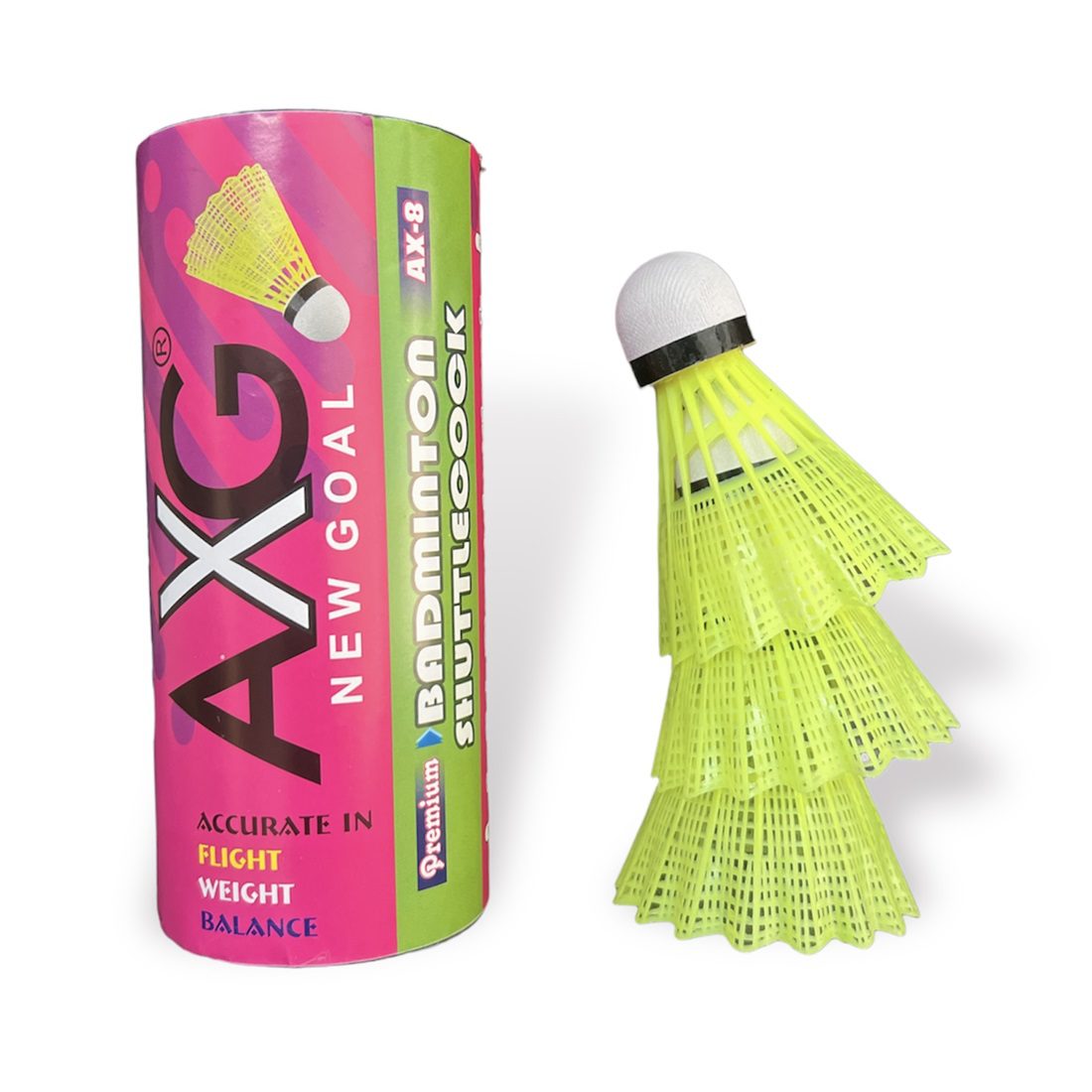 alt="AXG New Goal Shuttlecock"