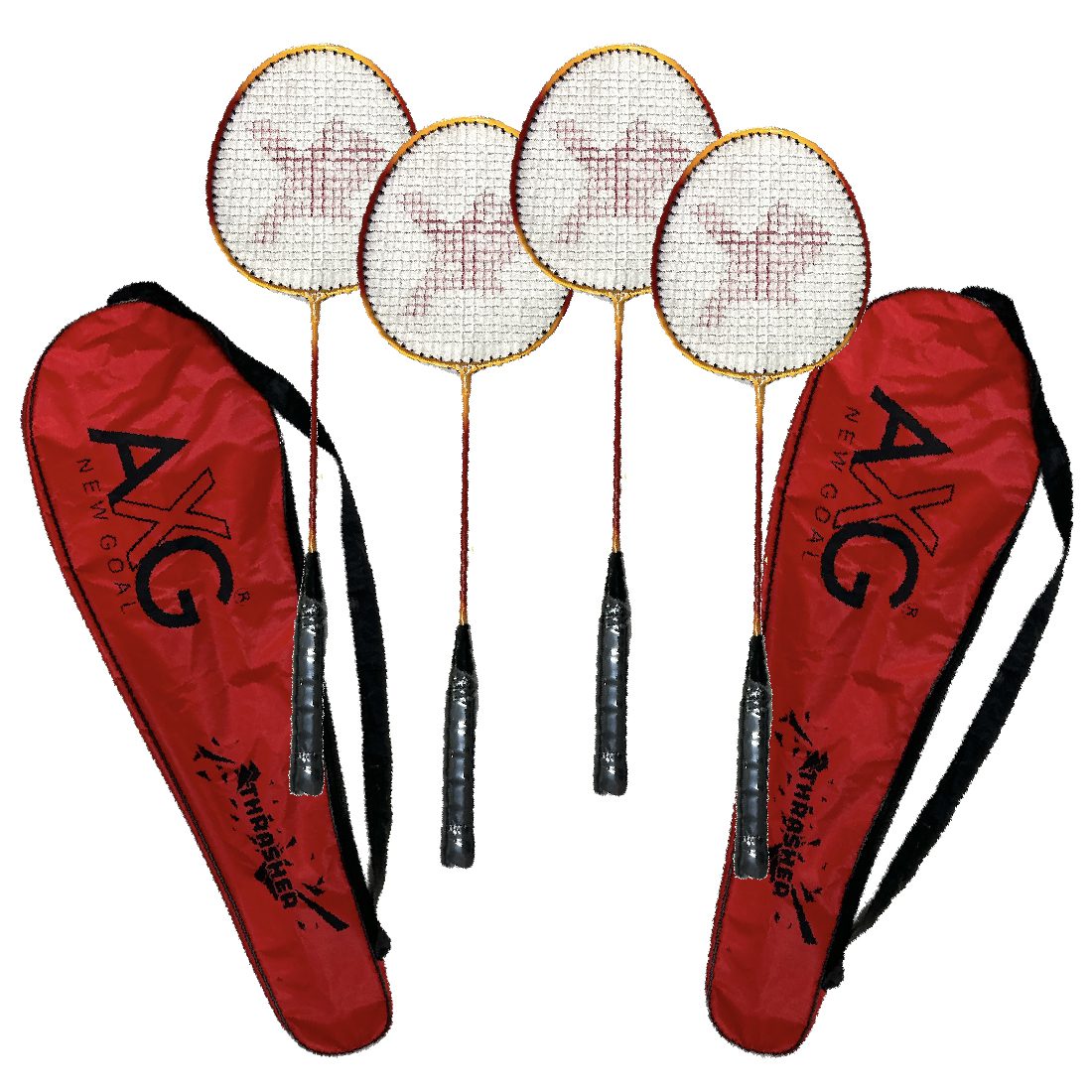 alt="AXG New Goal Thrasher Badminton Racquets"