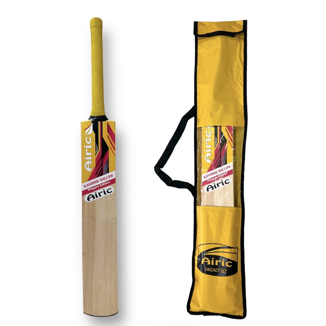 alt="Airic Cricket Kashmir Willow Wooden Bat"