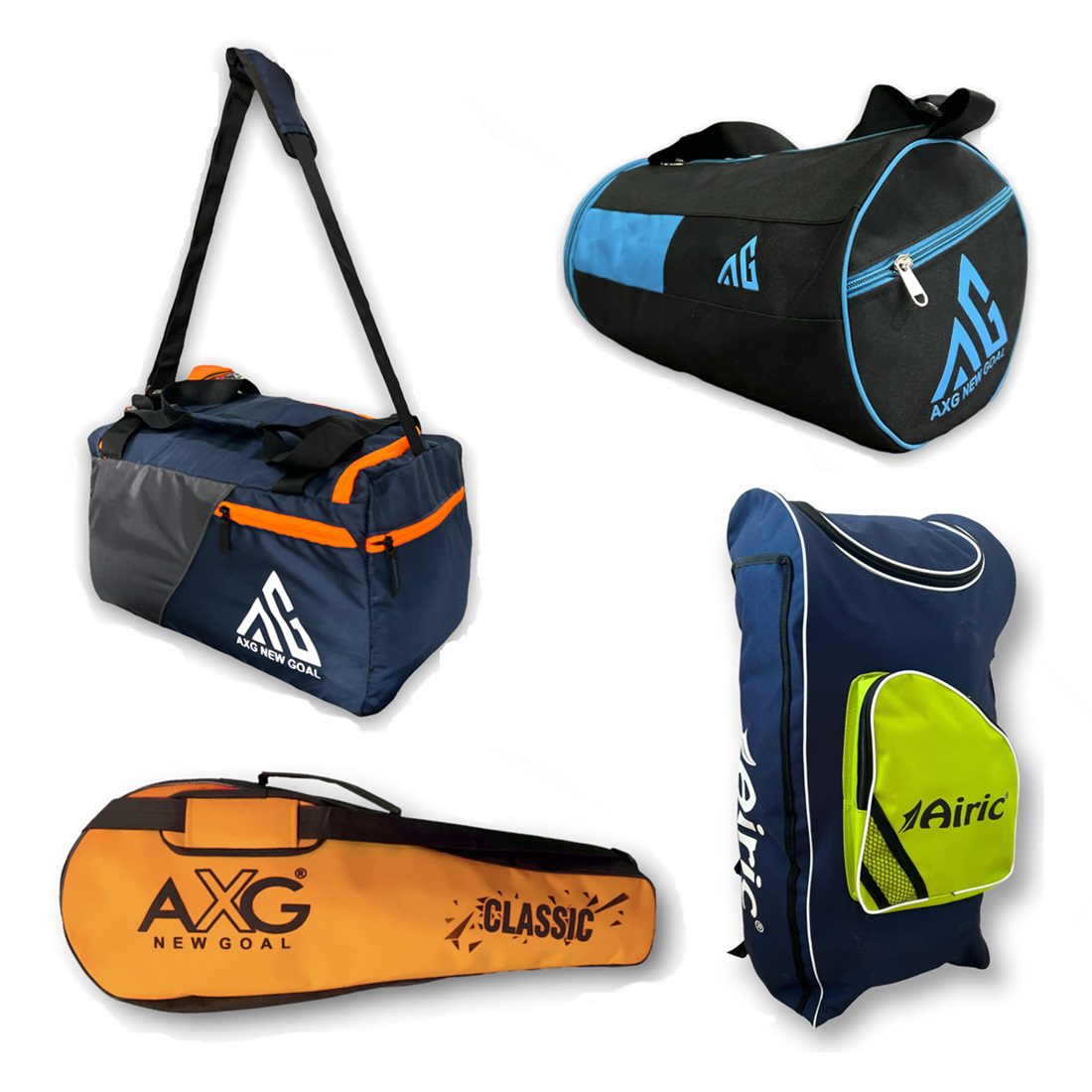 alt="AXG New Goal Bags"